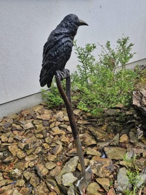 Colm Brennan Raven on Spade Bronze Edition of 3