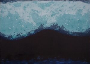 Gwen O Dowd 9. Limen 2 Carborundum 86cm x 28cm