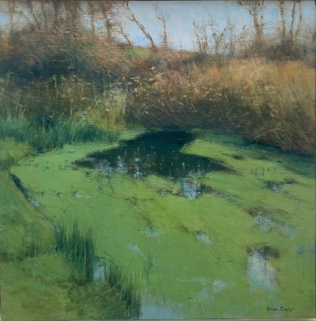 James English Meander oil 40x40cm