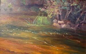 Jane Meyler Watching the River Flow