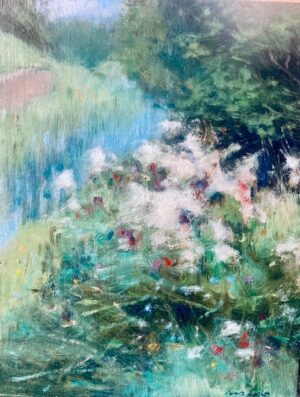 James English Thistles in August