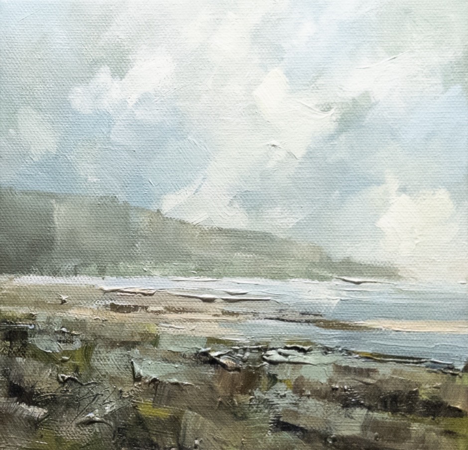 Aidan Butler West Coast Sky 20x20cm