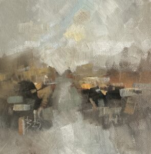 Aidan Butler Wetlands 16x14.5cm