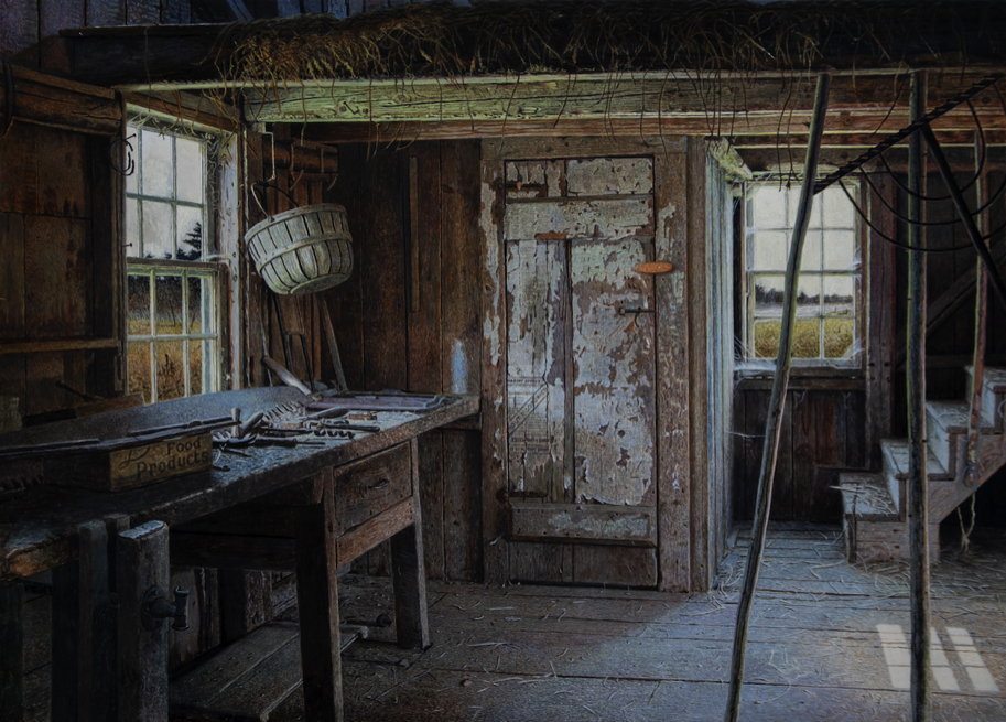 Fergus A Ryan tool bench