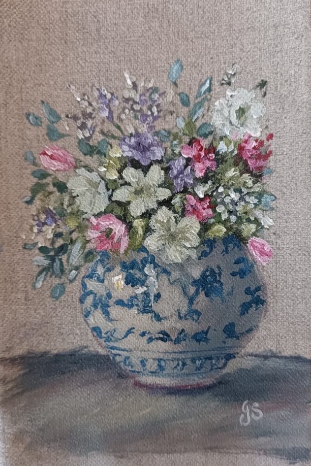 Jaluan Schultz Bouquet Flowers Vase