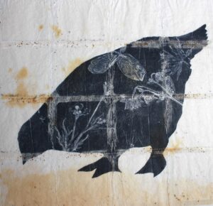 18. Yard Hens, Rina Whyte (Triptych)