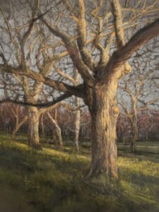 Aidan Butler Waiting for Winter 39x29cm