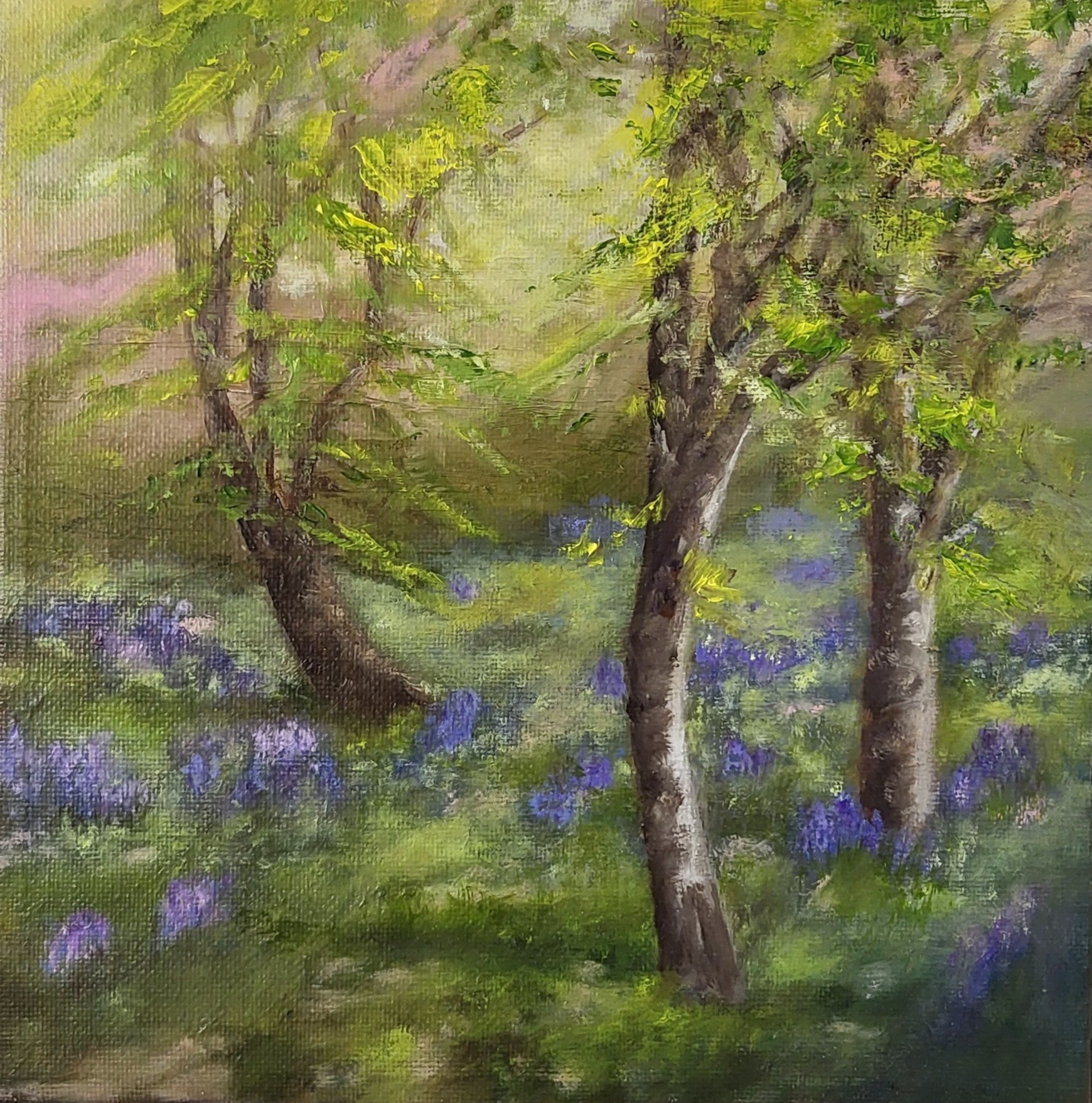 Anne Griffith Spring Bluebells