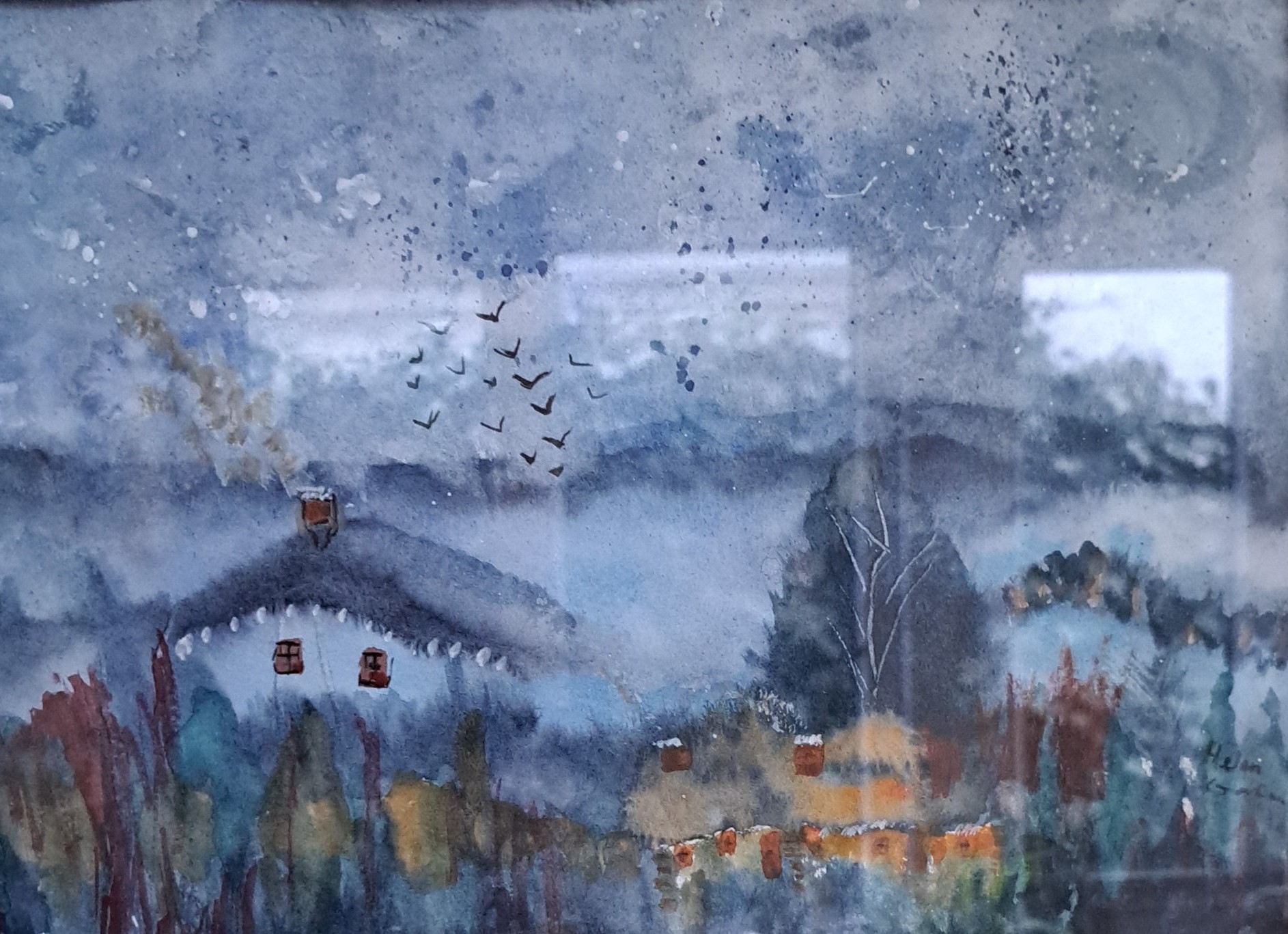 Helen Gahan Cabin in the Smoking