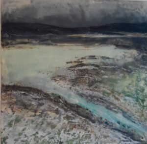 Helen Woods stormy inlet iii