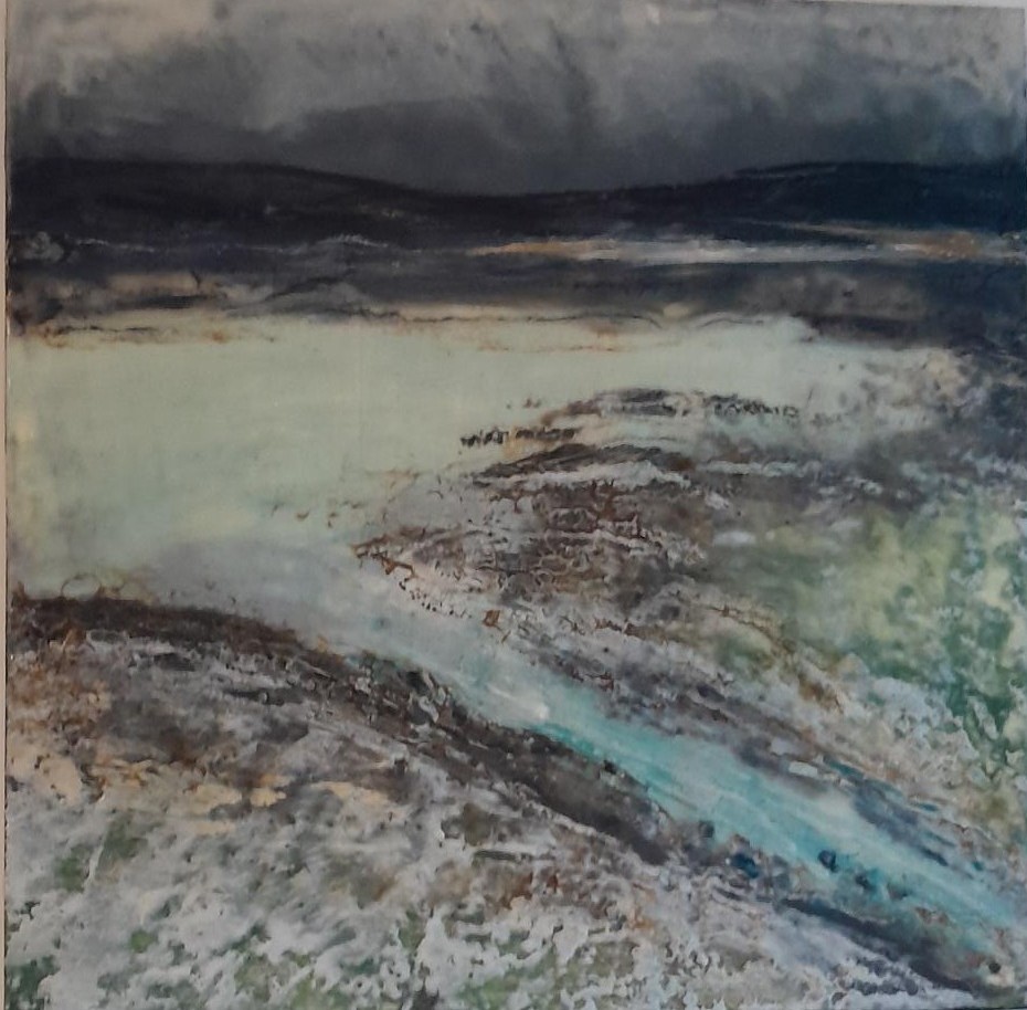 Helen Woods stormy inlet iii