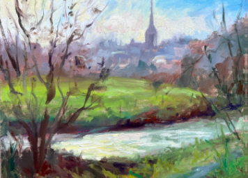 Jane Meyler New Year’s Light on the Slaney