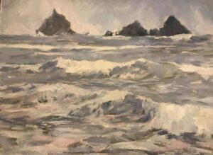 John Coffey Storm at Clogher Head