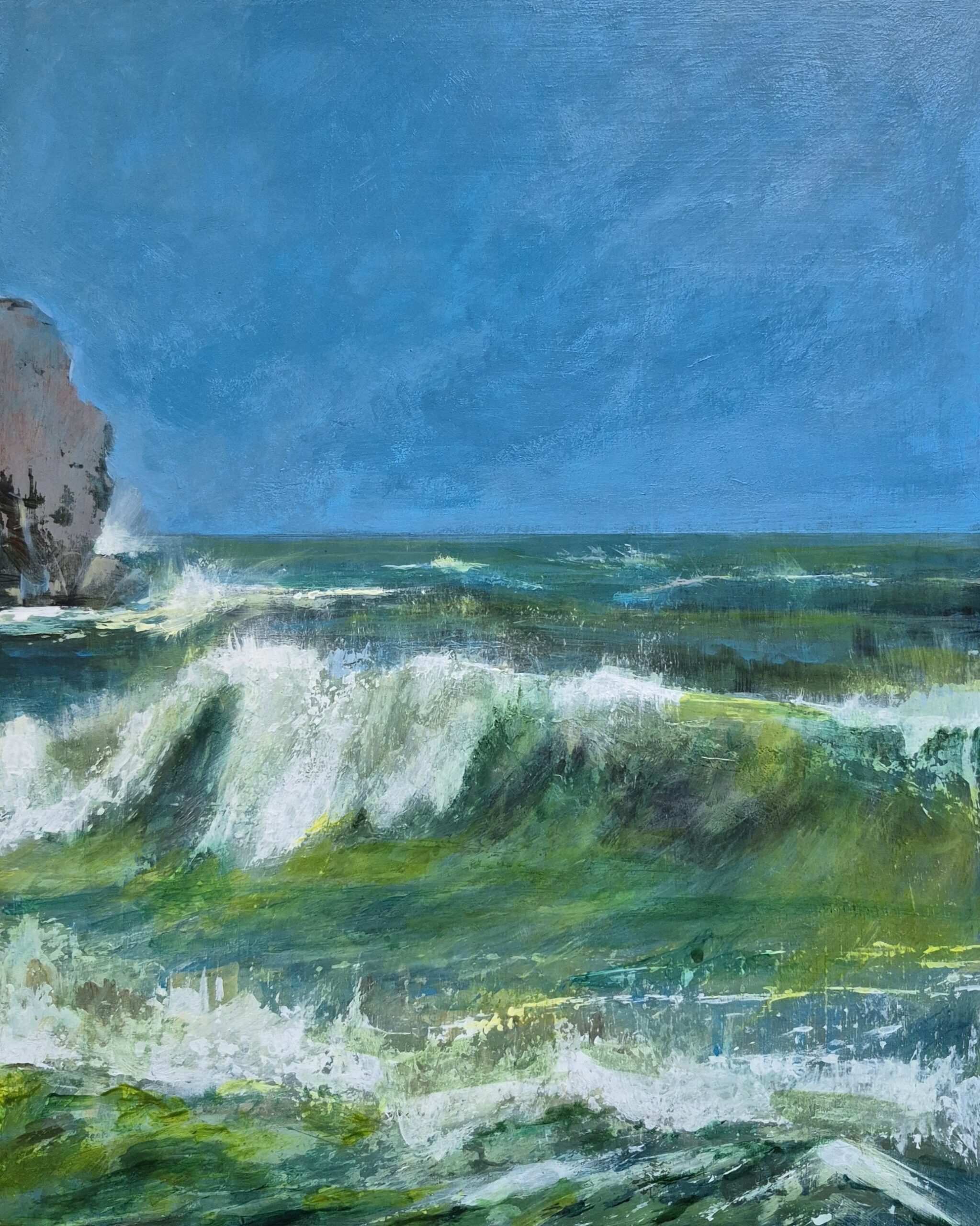 Lisa Popplewell A little wave from Dunmore East