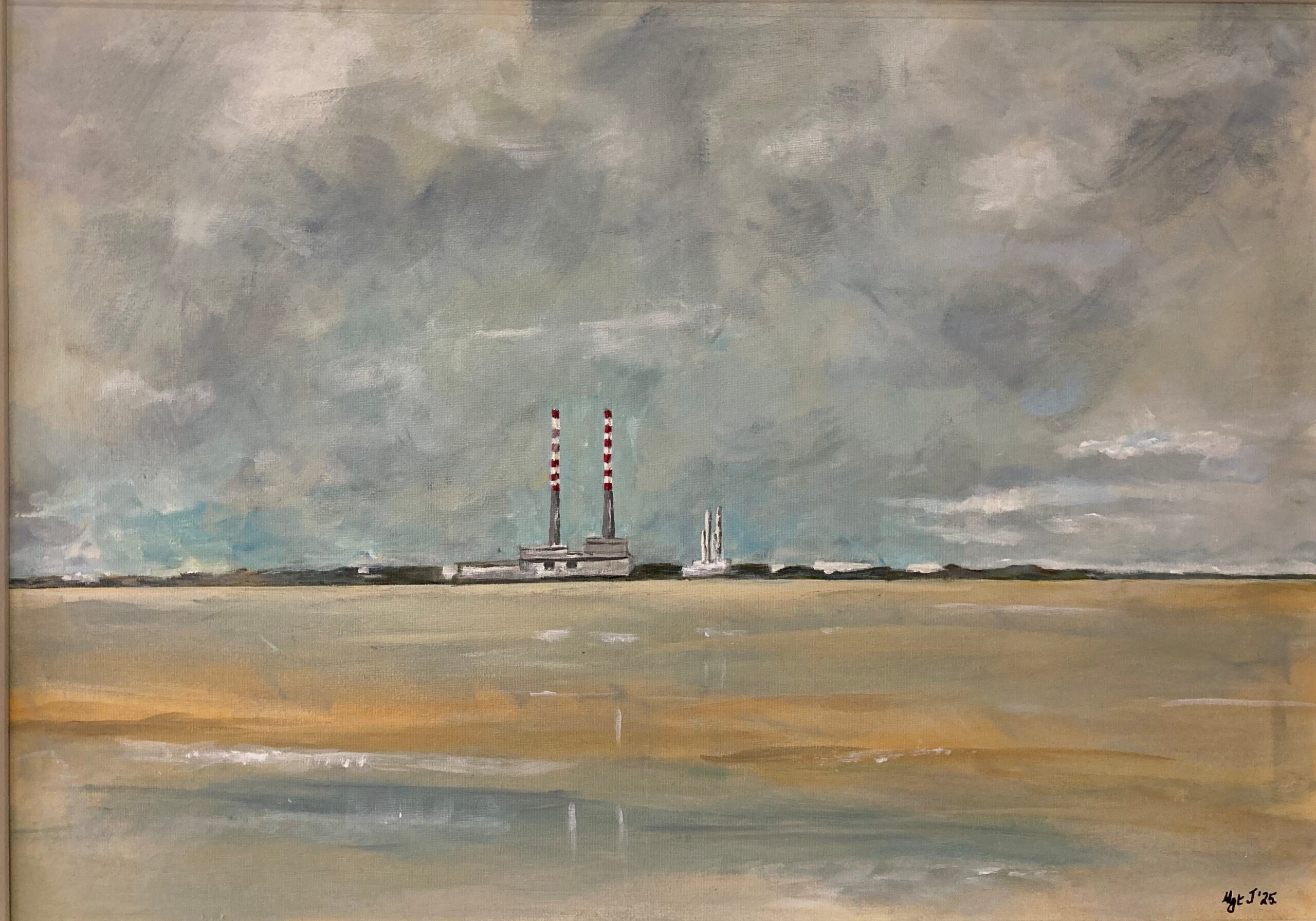 Margaret Jameson Poolbeg View fro the Dart