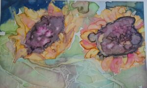 Sally Hewetson Sunflowers