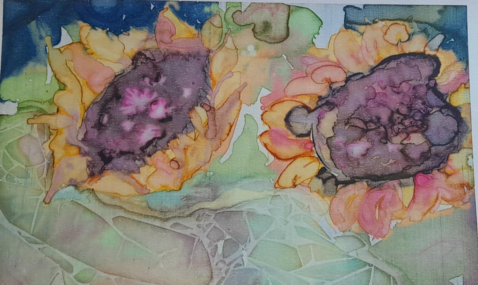 Sally Hewetson Sunflowers