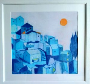 Thomas Patchell Mediterranean Hilside Town 1