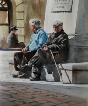 Billy Moore Relaxed and Observing