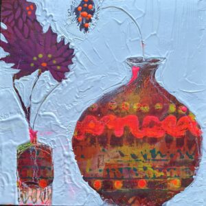 Gina Fegan Chrysanthemum & Ancient Vase’