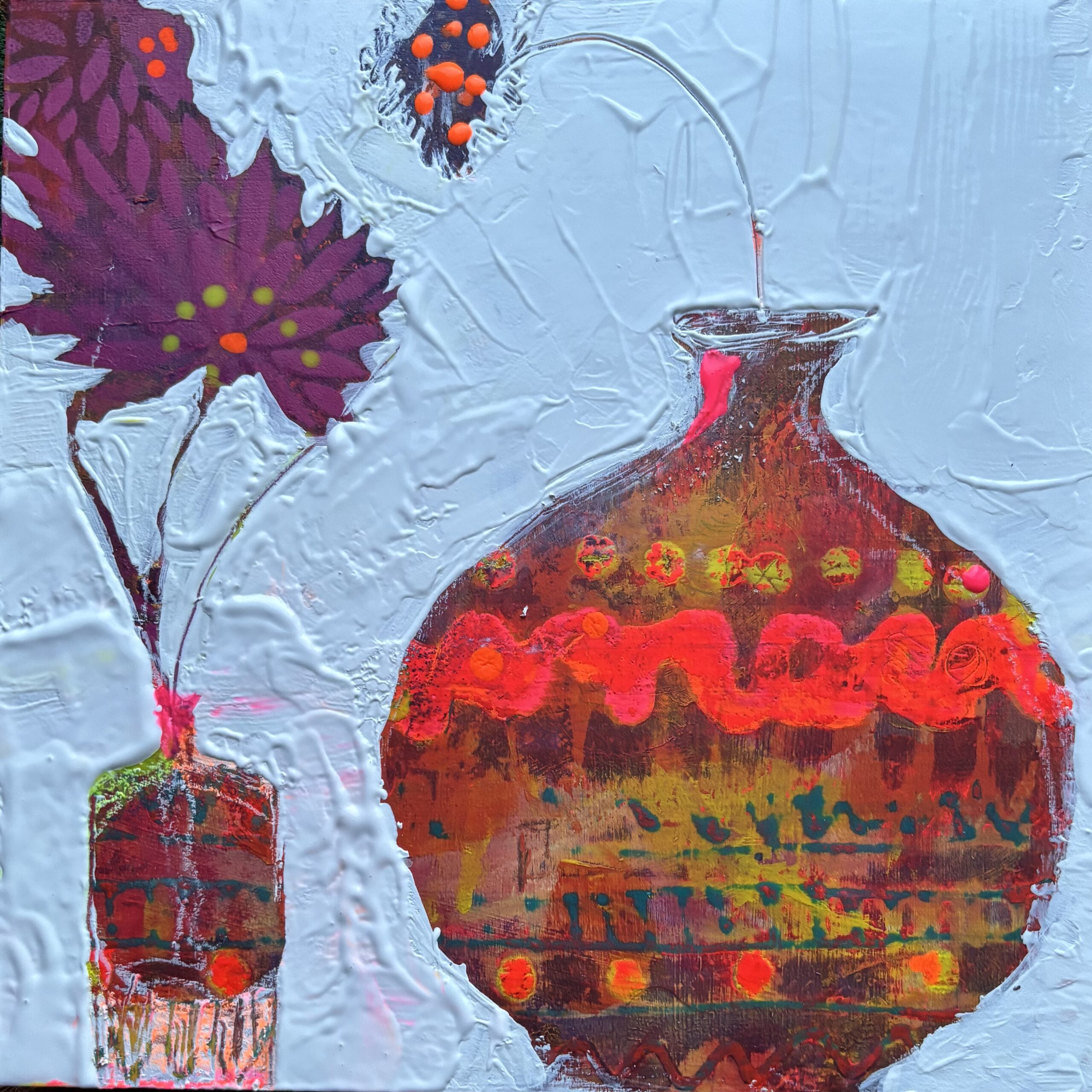 Gina Fegan Chrysanthemum & Ancient Vase’