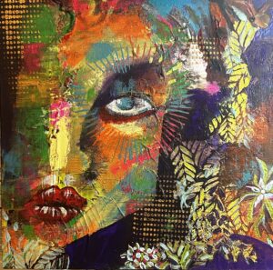 Heather Douglas Grace orange and yellow