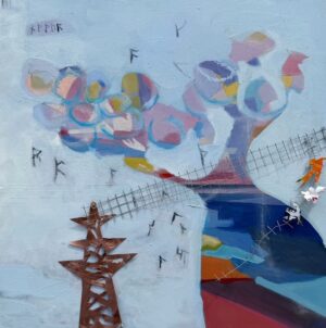 Marine Kearney Our Reality 50cm x 50cm