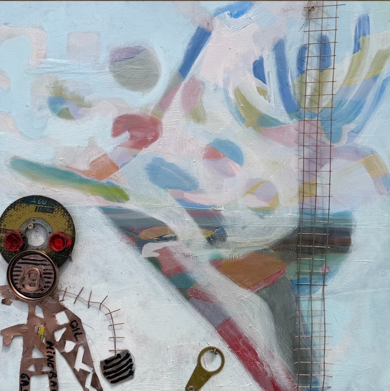 Marine Kearney The land we speak 40cm x 40cm