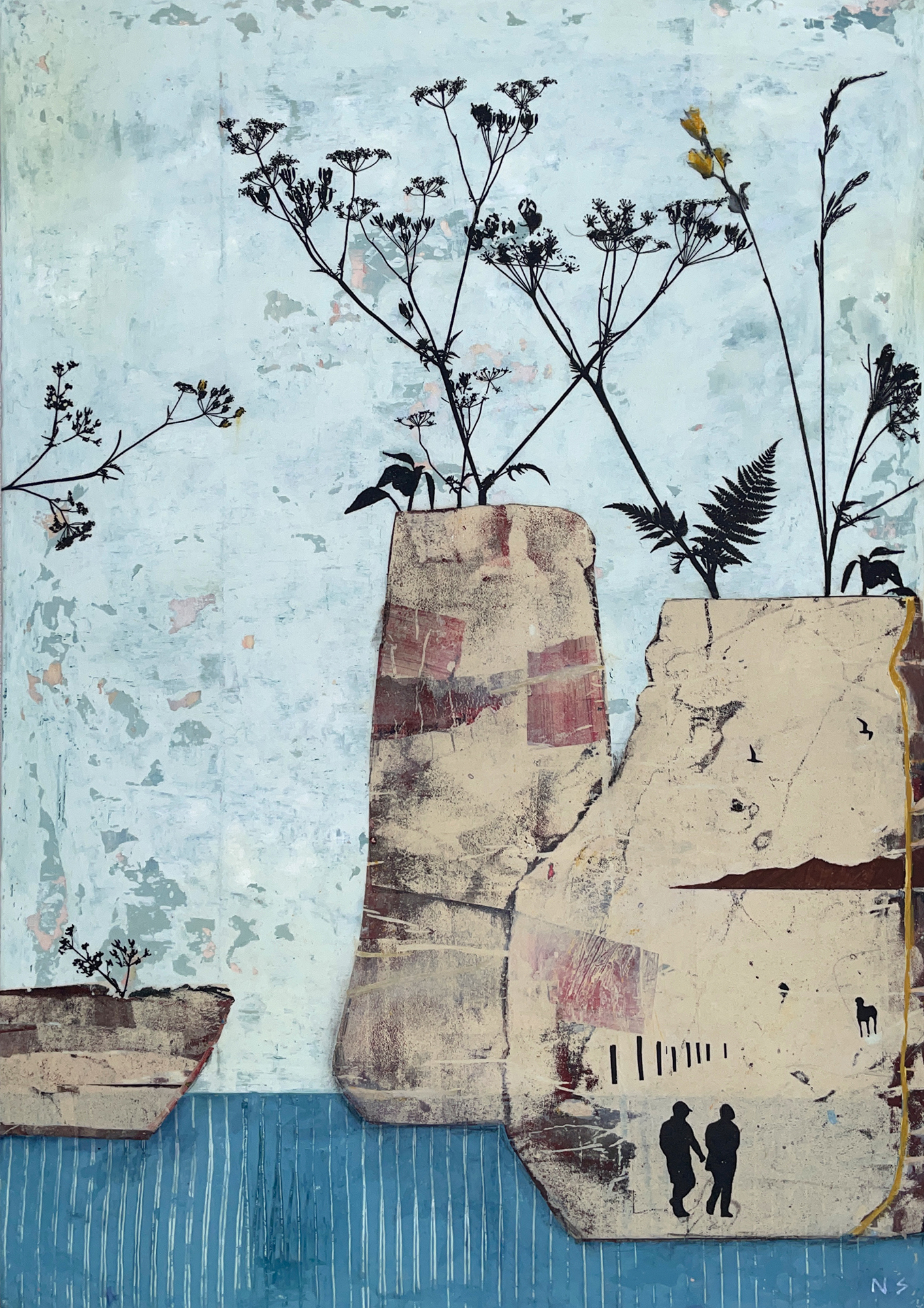 Norma Slack A Visible Silence 30x42cm