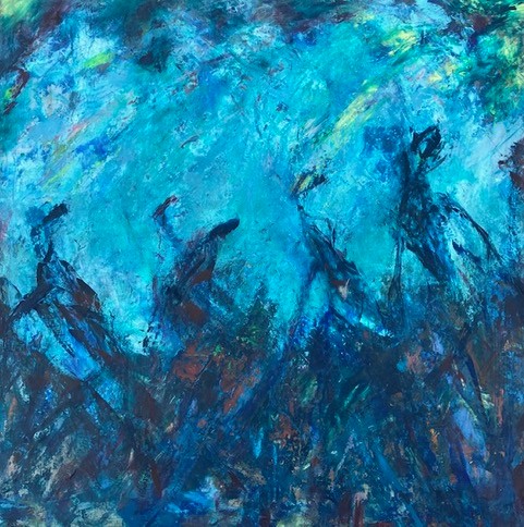 Stella Gilmartin Dancing hares