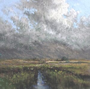 Aidan Butler Atlantic Weather Warning, Co Mayo Pastel