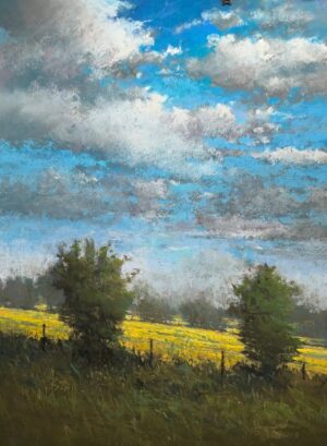 Aidan Butler Perfect Yellow 40x30cm Pastel