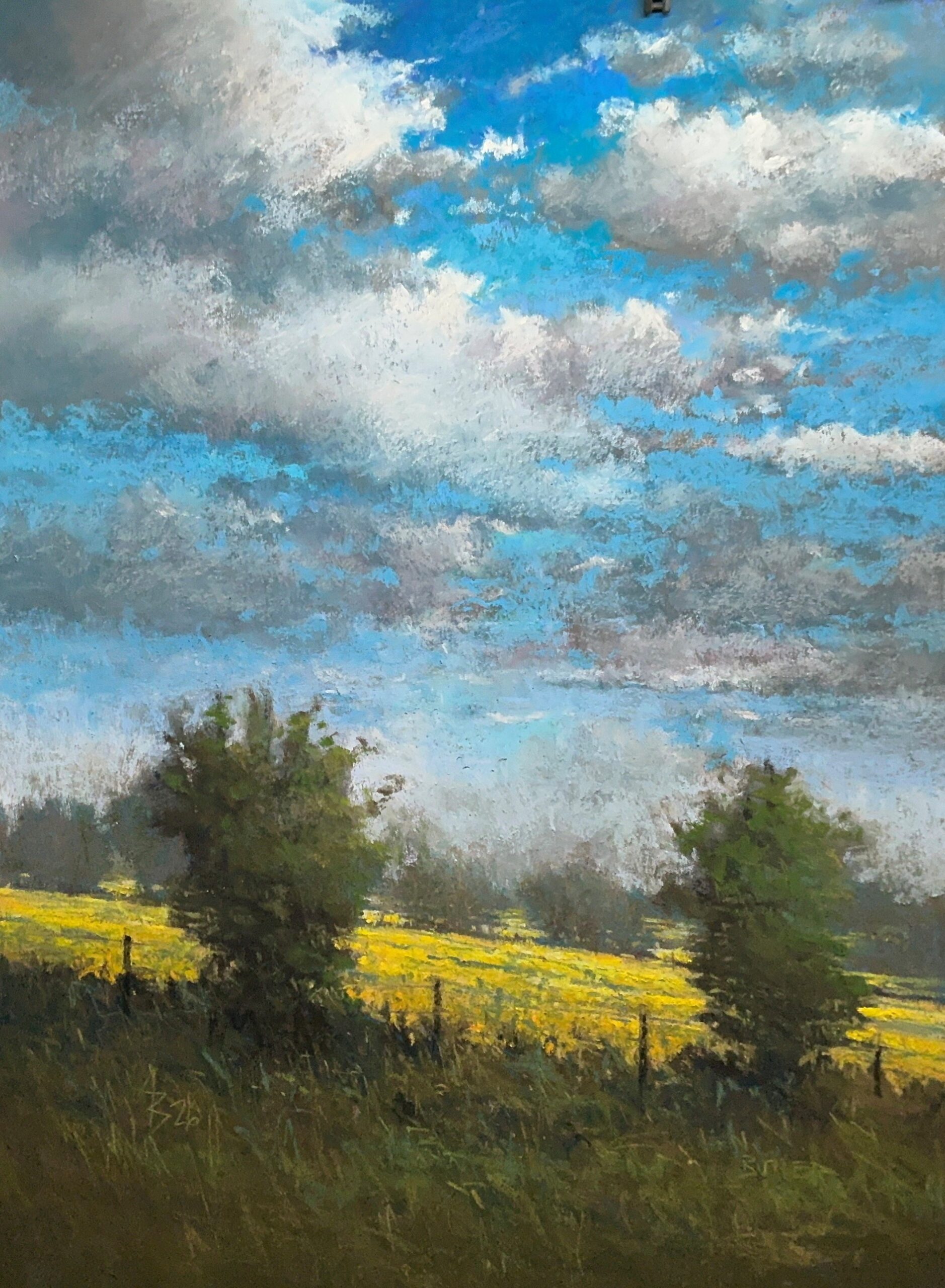 Aidan Butler Perfect Yellow 40x30cm Pastel