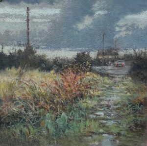 Aidan Butler Winter at Rory’s 25x25cm