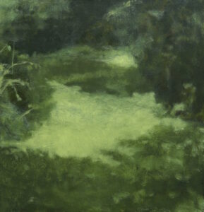 KEITH WILSON 'DAYS AHEAD, 20', Oil on panel, 280mm x 270mm, 2025