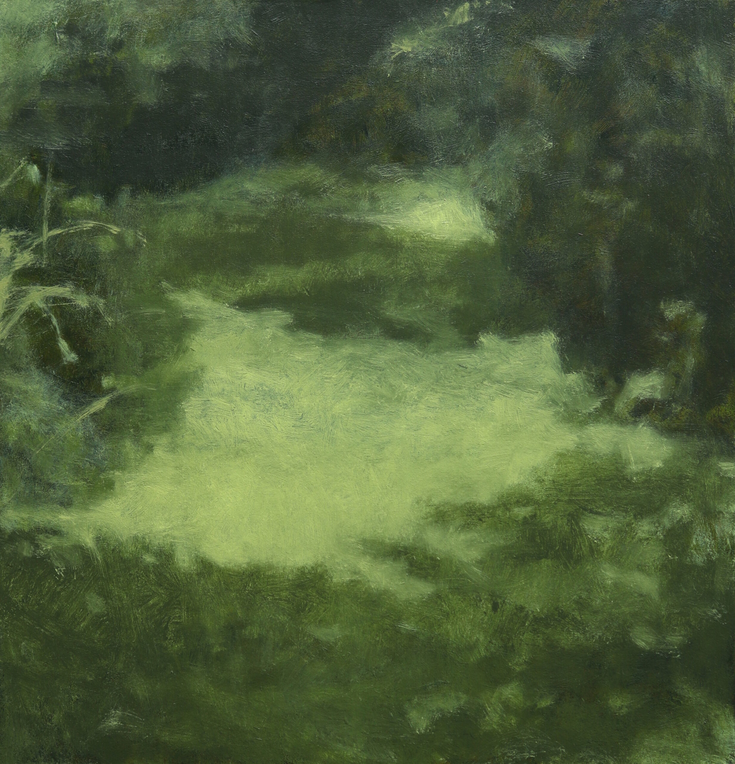KEITH WILSON 'DAYS AHEAD, 20', Oil on panel, 280mm x 270mm, 2025