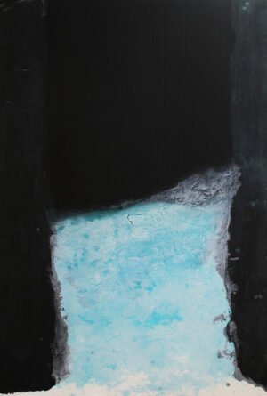 25 Gwen ODowd Spaces II Carborundum 140cmsx96cms