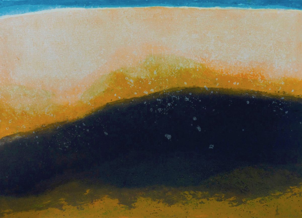 26 Gwen ODowd TONN 3 Carborundum 95cmsx128cms framed