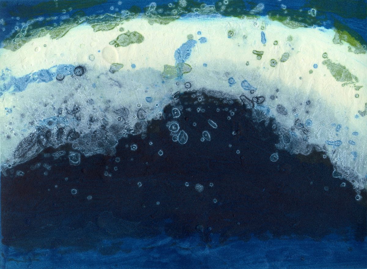 28 Gwen Tonn Study 1 Carborundum 38x40cm framed