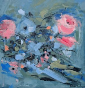 Brigina Fogarty . Echoes in Bloom...68 Cms x 68 Cms