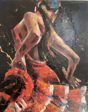 Dimitry Atvin Flamenco acrylic on canvas EU 600