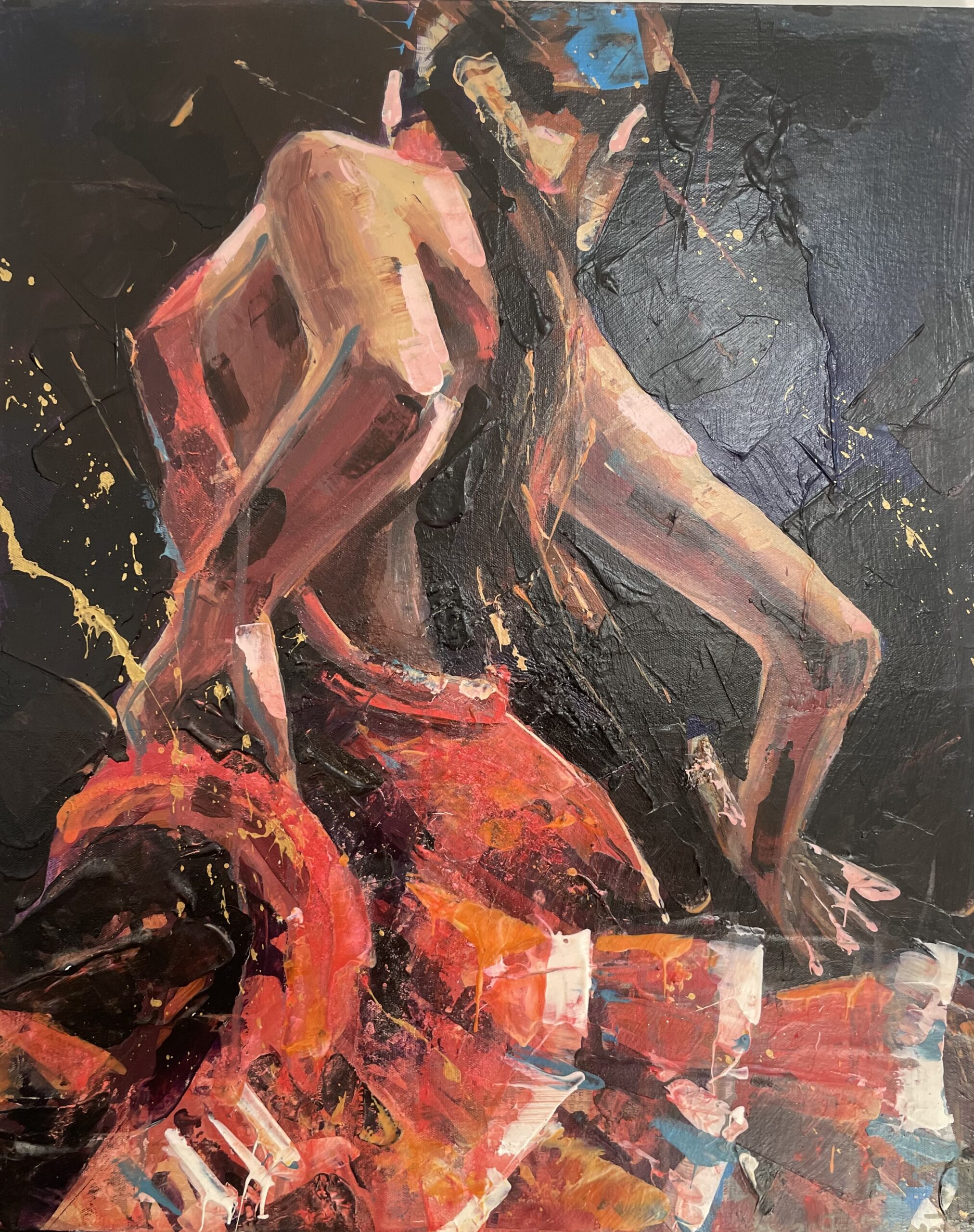 Dimitry Atvin Flamenco acrylic on canvas EU 600