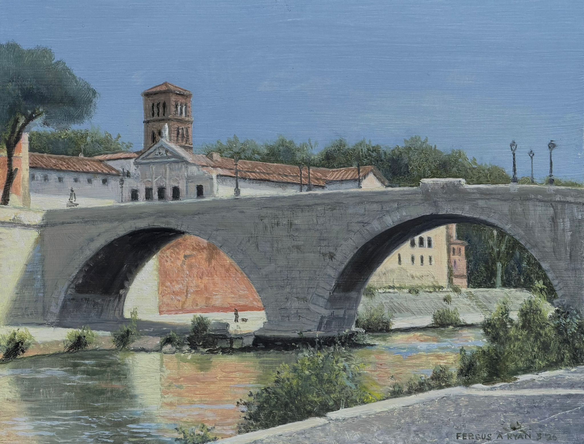 Fergus A Ryan Ponte Cestio and the Basilica di San Bartolomeo, Rome’