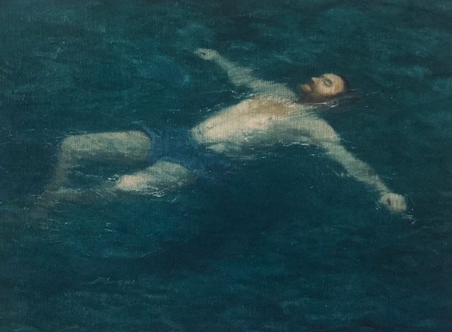 James English Drifting,Oil on Linen 60 x 80cm