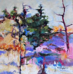 Marian Campbell Seasonal Magic Acrylic 55 x 55cm
