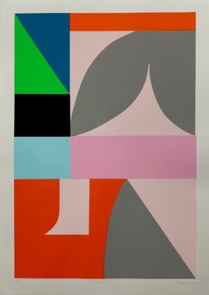 Mary O Connor Cyclical IV Ed 1 of 7 Limited edition silk screen print